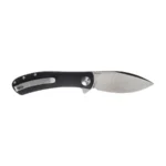 Sulankstomas peilis Trollsky Knives Mandu EVO MTE013 Liner Lock Satin MagnaCut Black CarbonTex G10 - Image 2