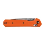 Sulankstomas peilis KNIVESPL The First Sandvik 14C28N, oranžinė G10, Stonewashed/Satin - Image 4