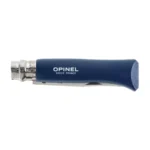 Sulankstomas peilis Opinel Colorama 08 inox skroblas tamsiai mėlynas lizdinėje pakuotėje - Image 4