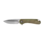 Sulankstomas peilis Civivi Elementum C907S olive micarta