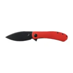 Sulankstomas peilis Trollsky Knives Mandu XL MT021-XL Liner Lock Black 14C28N Red G10