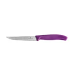 Virtuvinis peilis Victorinox Swiss Classic 6.7235.C1, dantytas, violetinis - Image 2