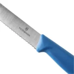 Virtuvinis peilis Victorinox Swiss Classic 6.7832.C1 dantytais ašmenimis ir užapvalintu galu, mėlynas - Image 4