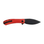 Sulankstomas peilis Trollsky Knives Mandu XL MT021-XL Liner Lock Black 14C28N Red G10 - Image 2