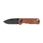 Sulankstomas peilis Boker Plus Rockstub Brown Micarta 2.0 14C28N