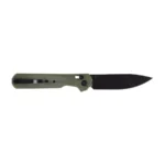 Sulankstomas peilis KNIVESPL The First Sandvik 14C28N, žalias G10, juoda PVD danga - Image 2