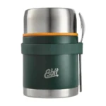 Termosas Esbit Classic Food Jug su stalo įrankiais 0,75 l žalios spalvos
