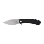 Sulankstomas peilis Trollsky Knives Mandu XL MT023-XL Liner Lock Satin 14C28N Black G10