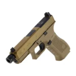 Airsoft pistoletas Glock 19X MOS 6 mm Coyote BB CO2 - Image 3