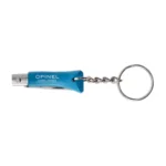 Sulankstomas peilis Opinel Colorama 02 raktų pakabukas inox skroblas mėlynas - Image 4