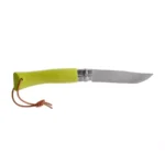 Sulankstomas peilis Opinel Colorama 07 inox laimo spalvos - Image 3