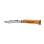 Sulankstomas peilis Opinel 8 Carbon bukmedis