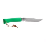 Sulankstomas peilis Opinel Colorama 07 inox žalias skroblas - Image 2