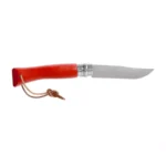 Sulankstomas peilis Opinel Colorama 07 Inox, skroblas, oranžinis - Image 2
