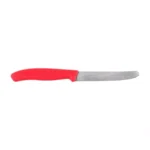 Virtuvinis peilis Victorinox Swiss Classic 6.7831.C1 dantytais ašmenimis, raudona - Image 2
