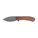 Sulankstomas peilis Trollsky Knives Mandu rudas/plieniniais ašmenimis Micarta