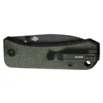 Sulankstomas peilis We Knife Banter 2004J green micarta - Image 2
