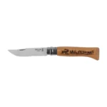 Sulankstomas peilis Opinel 8 inox ąžuolas Animal serija – elnias
