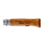 Sulankstomas peilis Opinel 8 Carbon bukmedis - Image 4