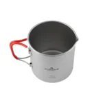 Tytaninis puodas Robens Forge Solo Pot Ultralight 650 ml – sidabrinis - Image 4