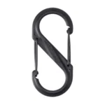 Polimerinis karabinas Nite Ize S-Biner #4 Black Gate juodas