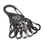 Nite Ize S-Biner KeyRack raktų pakabukas su 6 karabinais, juodas - Image 2
