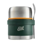 Maisto termosas Esbit Classic Food Jug su stalo įrankiais 0,5 l Forest Green