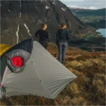 Robens Serac 600 pūkinis miegmaišis kairiarankiams -14C (195 cm) - juodas - Image 4