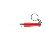 Opinel Colorama 04 suliamas peilis raktų pakabukas nerūdijančio plieno bukas raudonas - Image 3