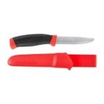 Morakniv Companion F Rescue peilis raudonas nerūdijančio plieno - Image 4