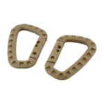 Plastikinis MFH karabinas, coyote, 2 vnt.