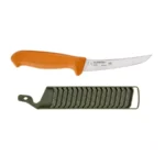 Morakniv Hunting Curved Boning peilis, oranžinis, nerūdijantis plienas - Image 4