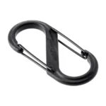 Polimerinis karabinas Nite Ize S-Biner #4 Black Gate juodas - Image 2