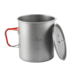 Titaninis puodas Robens Forge Duo Pot Ultralight 1,3 l – sidabrinis - Image 2