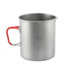 Titaninis puodas Robens Forge Duo Pot Ultralight 1,3 l – sidabrinis - Image 4