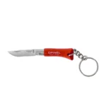 Opinel Colorama 02 sulankstomas peilis inox griebti oranžinį raktų pakabuką