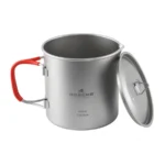 Tytaninis puodas Robens Forge Solo Pot Ultralight 650 ml – sidabrinis - Image 2