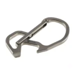 Raktų karabinas Civivi Click Gray Titanium CA-01A - Image 2