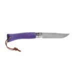 Sulankstomas peilis Opinel Colorama 06 inox skrobla, violetinis - Image 2