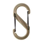 Polimerinis karabinas Nite Ize S-Biner #2 Black Gate coyote
