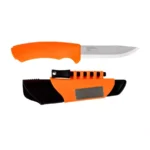 Morakniv Bushcraft Survival peilis, juodas ir oranžinis, nerūdijantis plienas - Image 4