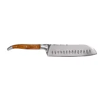 Laguiole Santoku Olive peilis su pjaustymo lenta - Image 3
