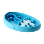 Tick Twister® Clipbox Trio erkių šalinimo įrankis su raktų pakabuku, mėlynas, 3 vnt.