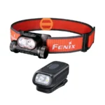 Fenix HM65R-T V2.0 ir E04R žibintuvėlių rinkinys, juodas