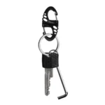 Mil-Tec S-Hook karabinų rinkinys, juodi, 10 vnt. - Image 2