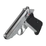 Walther PPK/S 6 mm „Airsoft“ dujinis pistoletas, sidabrinis - Image 3