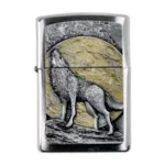 Zippo žiebtuvėlis su vilko motyvu