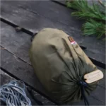 Hamakas TigerWood Ważka V2 su tinkleliu nuo vabzdžių Double Zip, chaki spalvos - Image 4