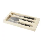 Sūrio peilių rinkinys Laguiole Premium Line Style de Vie Black - Image 3