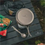 Robens Titanium Spork Ultralight šaukštas-šakutė – sidabrinė - Image 2